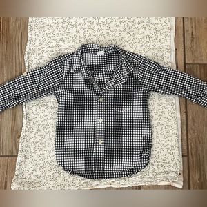 Gap Checkered Collar Shirt • 2T